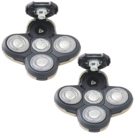 Xspeedonline 2 Packs Head Shaver Replacement Blades Replacement for Remington Pro RX5, RX7