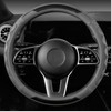 SEG Direct Car Steering Wheel Cover Medium Size 14 1/2"-15"