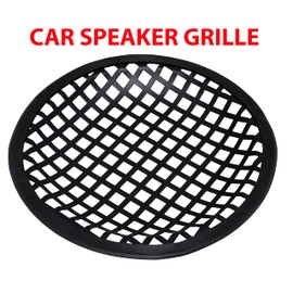 AERZETIX - C66077 Set of 2 Protective Nets for Speakers/Subwoofer Housing - Diameter 172 mm - Colour Black - Music Car Sound Speaker