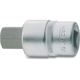 HAZET 98610 Hexagon Socket (Drive Angle: 0.5 inch (12.7 mm)