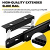 YJINGRUI Countertop Extension Slide Rail, Dining Table Extension Tabletop, Concealed