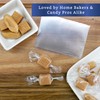 FIESTA WRAPS Clear Candy Wrappers for Caramels (600 Pcs 2.5