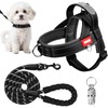 No Pull Dog Harness and Lead Set, Adjustable Reflective Pet