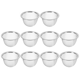 PRETYZOOM 10pcs Tea Infuser Strainers for Loose Tea, Teapot Fine Mesh Strainer Replacement, Tea-Filters Loose Leaf Strainers Filters, Reusable Tea Infuser Mesh (7.8cm)