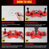 WORKEASE Diamond Hole Saw Kit, 17 Pcs Tile Drill Bits