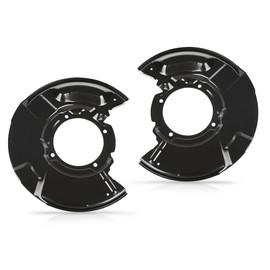 LQI Front Brake Dust Shield Left and Right Compatible with Toyota 4Runner 1996-2002, Fit for Toyota Tacoma 1995-2004 47704-35091, 47703-35091 Black