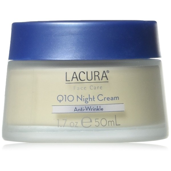 LaCura Q10 NIGHT FACE CREAM Anti-Wrinkle 1.7 oz. by Chom
