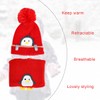 Rayson Toddler Kids Winter Beanie Hat Scarf Set Warm Fleece