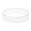 HARFINGTON Film Flexible Ruler 16 Inch 0.1mm Scale PET Plastic