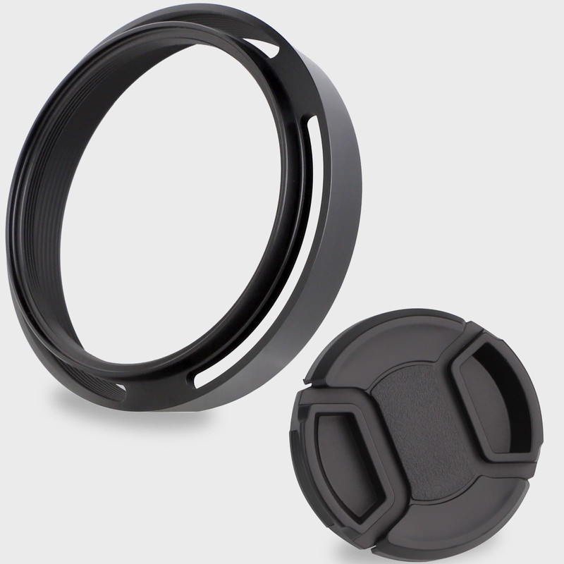 Haoge Metal Lens Hood with Lid for Leica Q3 Q3-43