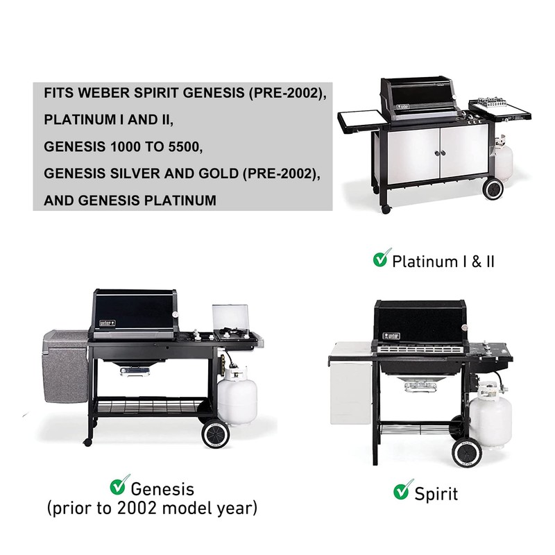 only fire Igniter Kit for Weber Spirit Genesis, Platinum, Silver