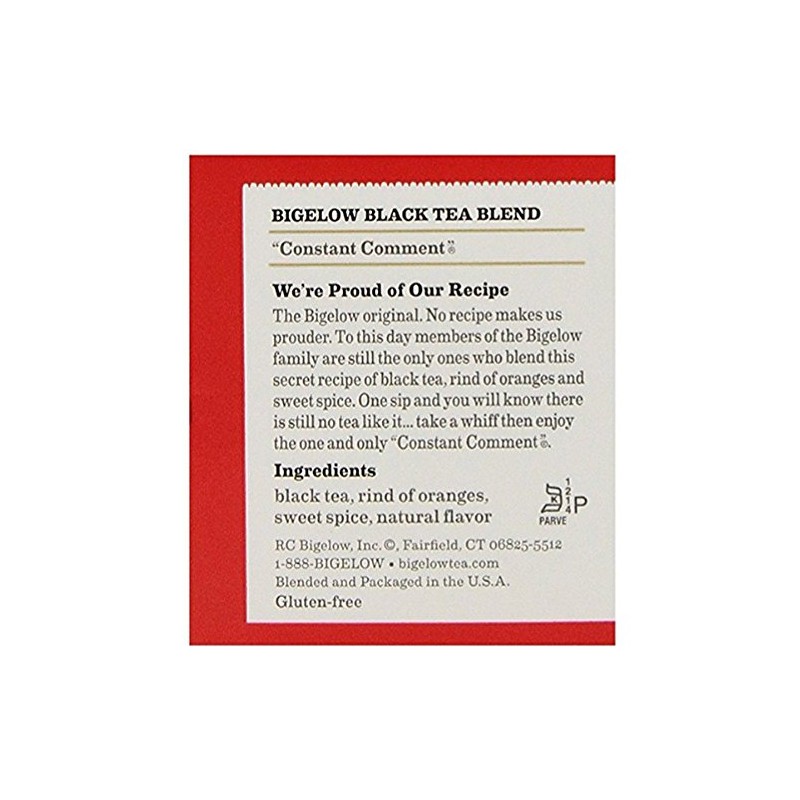 Bigelow Constant Comment Tea, 20-Count Boxes (Pack of 1)