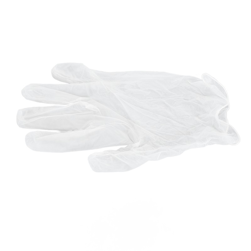 100Pcs Disposable PVC Gloves Transparent Thicken Nail Beauty Protective for