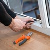 PATIKIL 16.4Ft Weather Stripping Door Seal, 3/8" Dia Bulb Bubble