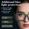 FONHCOO Reading Glasses for Women Men- Blue Light Reading Glasses