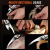 Multifunctional Shrimp Line Knife, Shrimp Peeler, Fish Scale Remover
