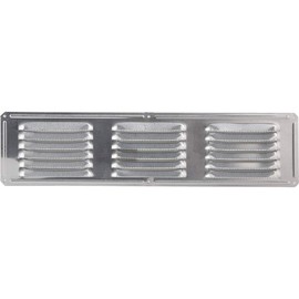 Air Vent Undereave Vent 16" X 4" 28 Sq. In. Net Free Area 15" X 3" Opening Aluminum