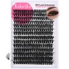 Yaiseiko Lash Clusters 60D Wispy 10-20mm Essential Volume Cluster Eyelash