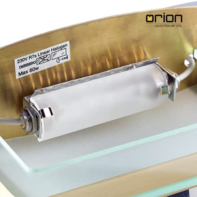 Protective Glass for Uplighter R7s Milky Length 135 mm for