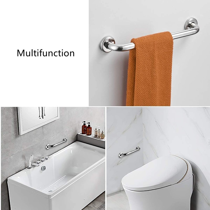 Grab Rail Stainless Steel Non-Slip Shower Safety Handles 25 cm