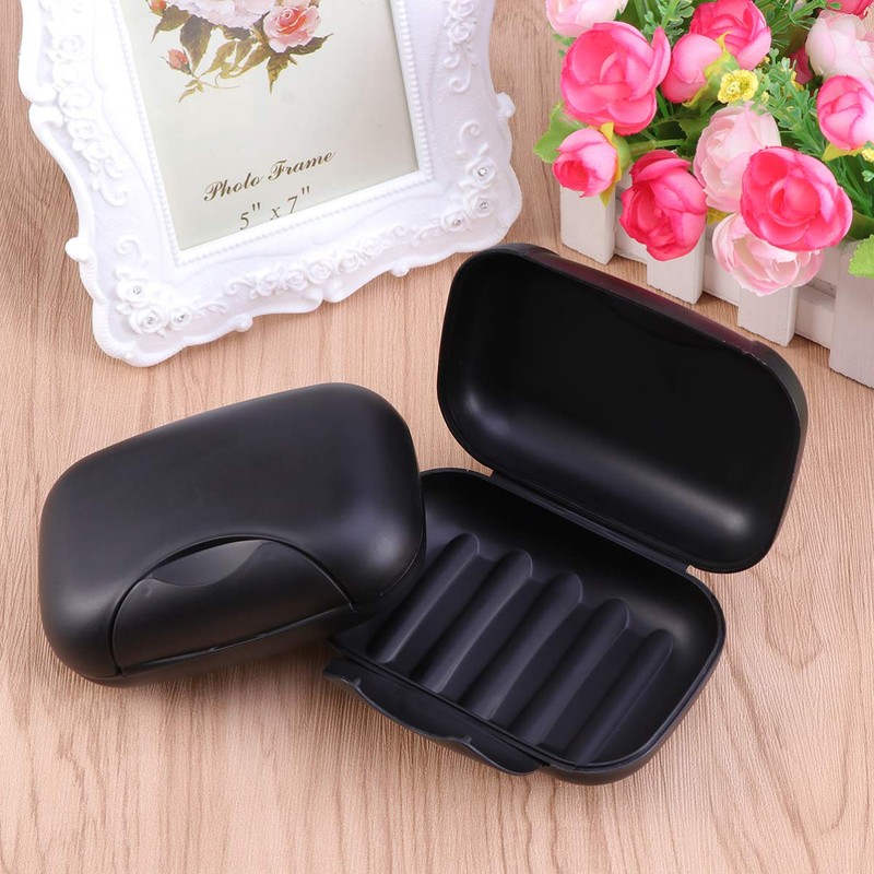 Zerodeko Travel Soap Holder Soap Container with Lid Portable Bar