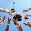 Pulseras Despedida Soltera Bride Damas Honor Rosa Bacheloret Rosa