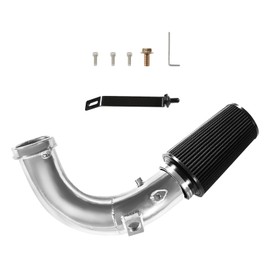 PUZZLEDEER Cold Air Intake Kit fit for 2007.5-2012 for Dodge Ram 2500 3500 6.7L Cummins Diese Sliver and Black