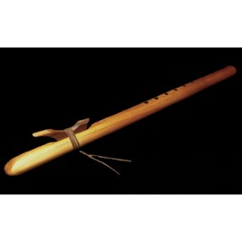 Native American Style Red Cedar Flute By Gray Fox, Key of F# Minor, six holes