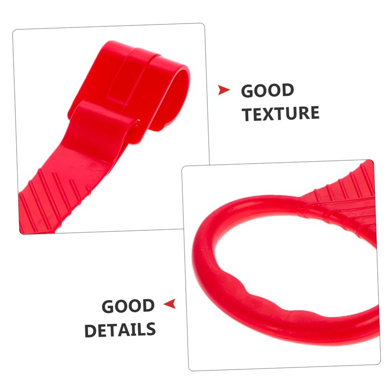 WOONEKY Infant Crib Pull Rings Set Baby Toddler Pull Up