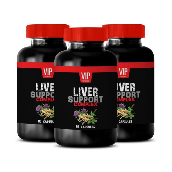liver detox and repair - LIVER COMPLEX 1200MG - ginseng pills - 3 Bottles 180 C
