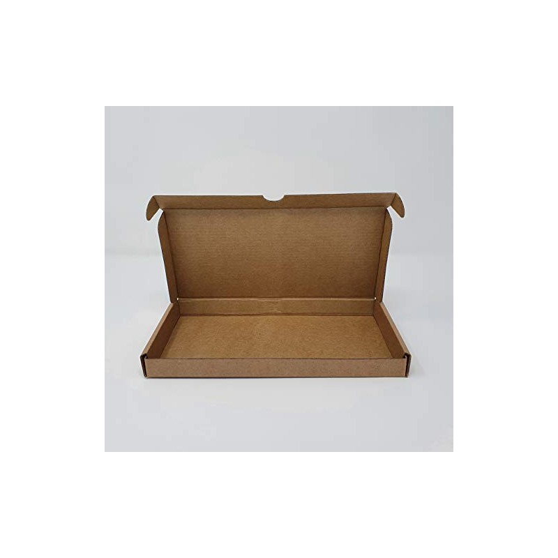 50 x Brown DL Size Box Large Letter Strong Cardboard