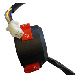 OAPYH MRS Left Kill Start Stop Switch with 4 Wires Connector for TAOTAO 110cc 125cc ATV Quad/Boulder B1 TFORCE Cheetah Models