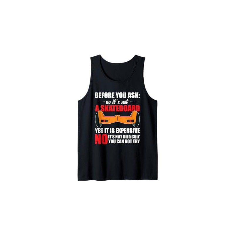 Hoverboard Scooter Expensive Scooter One Wheel Hoverboard Tank Top