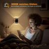 JandCase Night Light Socket with Twilight Sensor, Warm White 3000