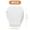 Thyonta 5PCS Memorial Wishing Sky Lantern Fireproof Printing Blessing Lantern