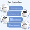Ultrasonic Retainer Cleaner, 45kHz 3 Modes with for Aligner, Mouth