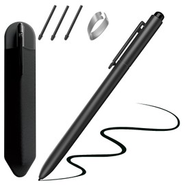 Jvkzaen EMR Stylus Compatible with Remarkable 2, Replacement Digital Pen with Eraser, 4096 Pressure Levels, Tilt Support, Palm Rejection, for Remarkable/Samsung/Kindle Scribe Devices(3 Pen Tips)