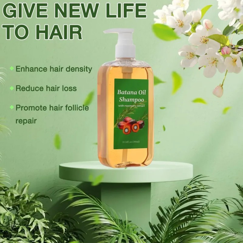 Champú de Batana y Romero para Nutrición del Cabello con