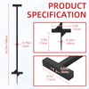 Snow Stake Installation Tool, Heavy Duty Driveway Markers Installation Tool