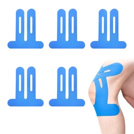 CATOR 5er-Pack Sportpflaster Kniepflaster Gesichtsfaltenpflaster Vorgeschnittenes Sportpflaster Physiotherapiepflaster Kniescheibenpflaster Vorgeschnittenes Muskelpflaster