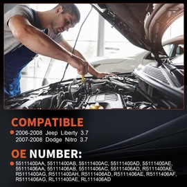 CO 10900C AC Compressor for Liberty 2006-2008, Nitro 2007-2008 3.7L,AC Compressor with Cluth 55111400AA, 55111400AB
