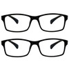 TruVision Readers Computer Reading Glasses 9601-2-Black-2.75