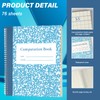 SMAODSGN 2 Pack Computation Notebook 4x4 Quad Ruled Engineering Notebook