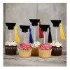 30 Mini Birretes Graduación Decorativos 30pcs Graduation Caps
