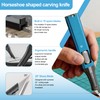 gzpynsgaoh Craft Knife with Built-in Blade Storage – Hobby Knife