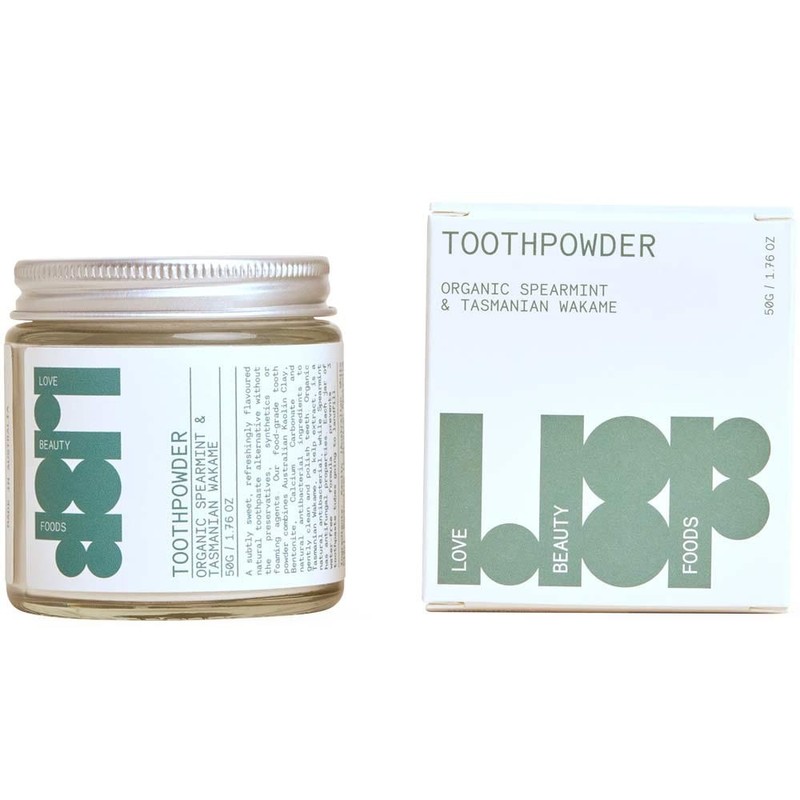 Love Beauty Foods Tooth Powder 50g - Spearmint & Tasmanian