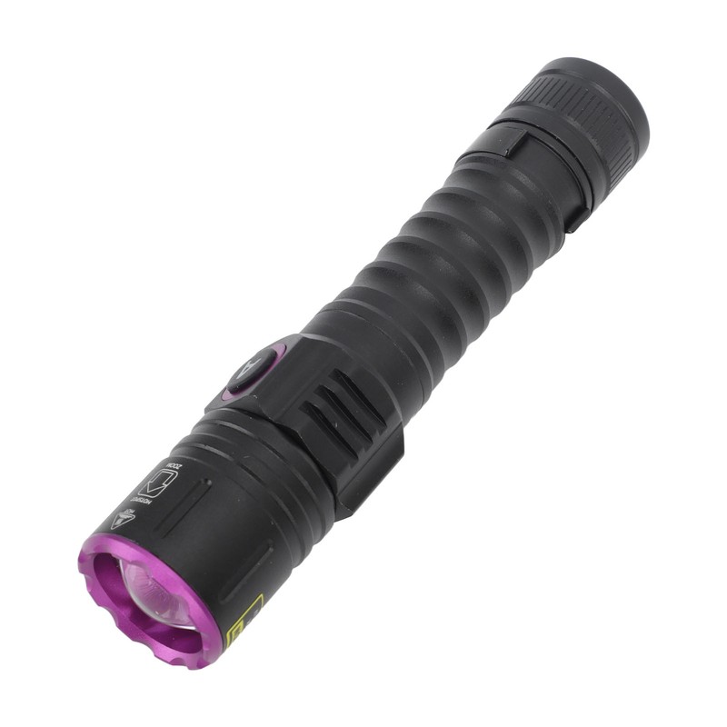 UV 395nm Flashlight USB Rechargeable Portable Handheld UV Flashlight Detection