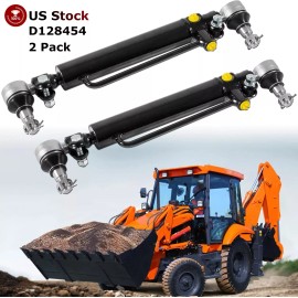 Unbranded 2× Power Steering Cylinder D128454 234447A1 For Case 480C 480D 480F 580C 580D