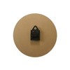 Rebecca Mobili Wall Clock, Wall Clock, Gray, Mdf, Round, Modern