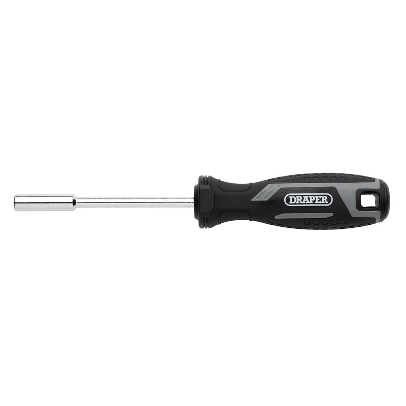 Draper Soft Grip Magnetic Screwdriver Bit Holder, 1/4" x 100mm